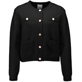 Allude Cashmere Cardigan, Sort